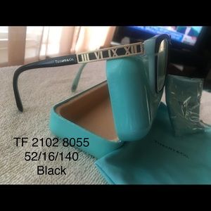 Tiffany & Co frames w/case, pouch & lens cloth